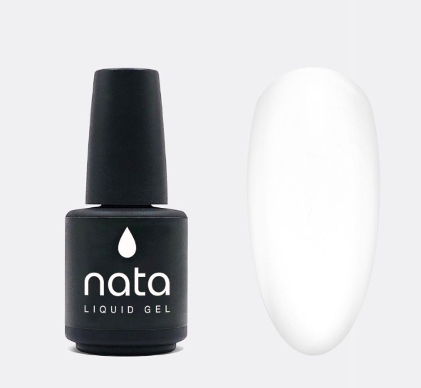 Liquid gel Nata 15ml – milky white