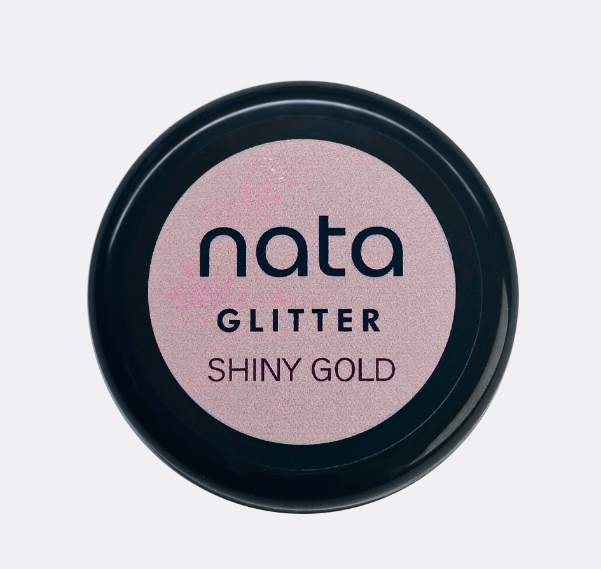 NATA Glitter Shiny Gold