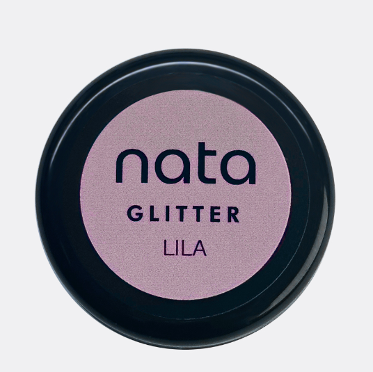 NATA Glitter Lila