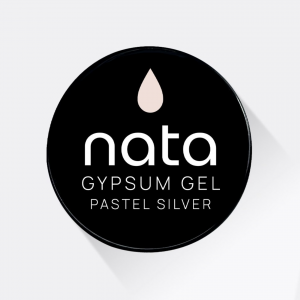 Gypsum Gel NATA Pastel Silver 5ml