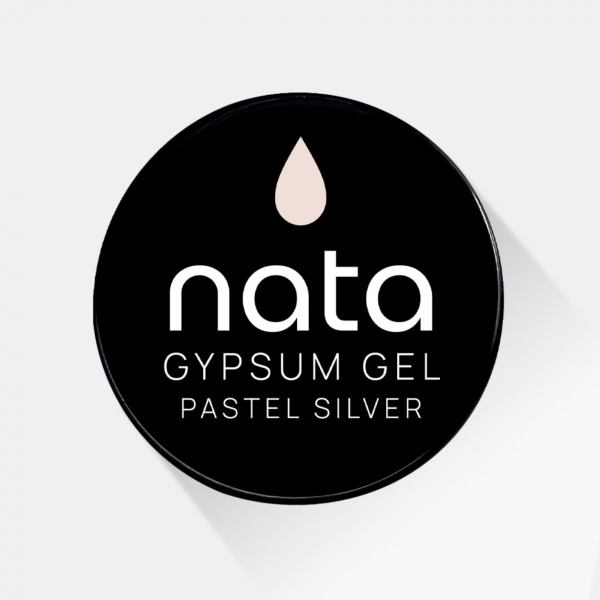 Gypsum Gel NATA Pastel Silver 5ml