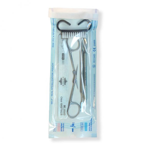 Bolsas para esterilización en autoclave 200un 90*260mm