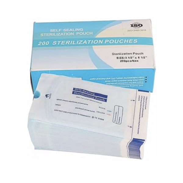 Bolsas para esterilización en autoclave 200un 90*165mm