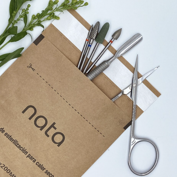 Bolsas de esterilización para calor seco 100x200mm