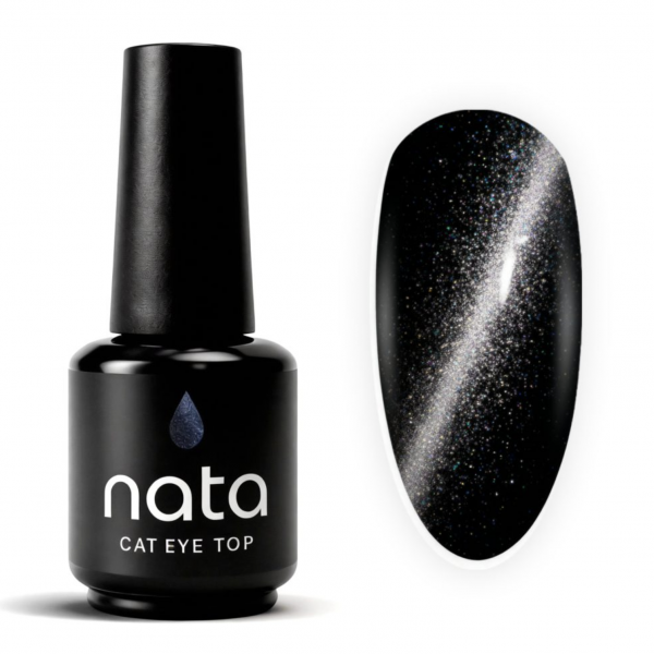 Top Cat Eye NATA 15ml – Top holográfico con efecto ojo de gato (sin capa de dispersión)