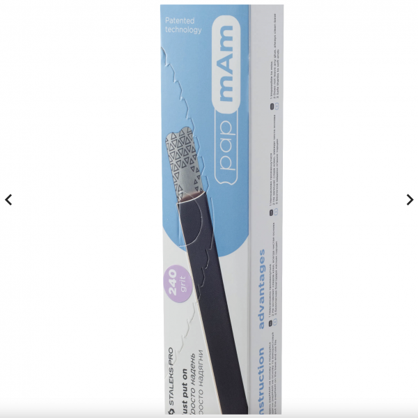 Recambios sin espuma «Pap mAm» Expert 50un Grosor 240 Color Negro