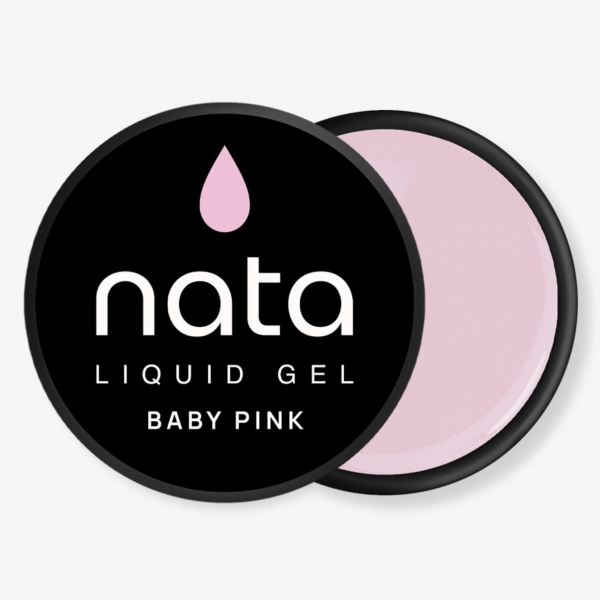 Gel de uñas NATA 30ml – Líquido – Baby Pink