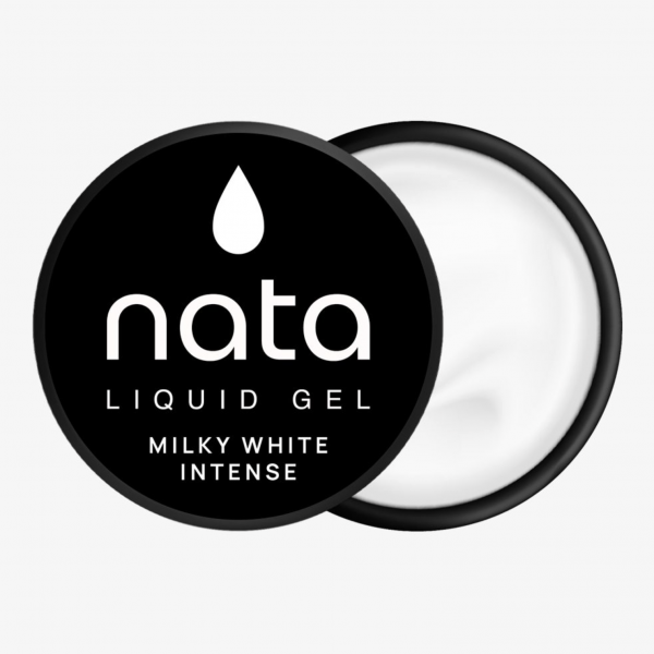 Gel de uñas NATA 30ml – Líquido – milky white intense