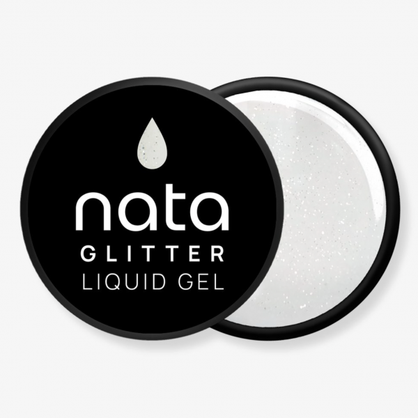 Glitter liquid gel 30ml – Cristal Sky