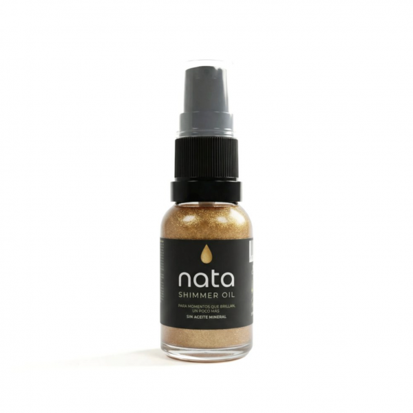 Oil Shimmer Nata 15ml – Aceite Hidratante con Brillo