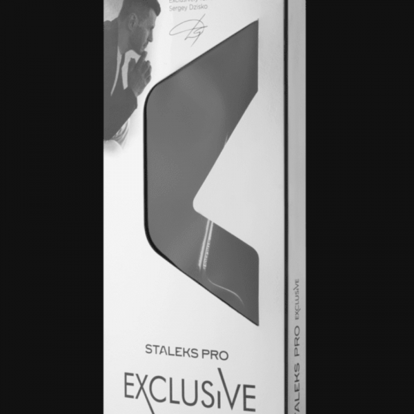 Tijeras alargada para cutícula, punta doblada, tamaño M, Staleks Exclusive 23/1