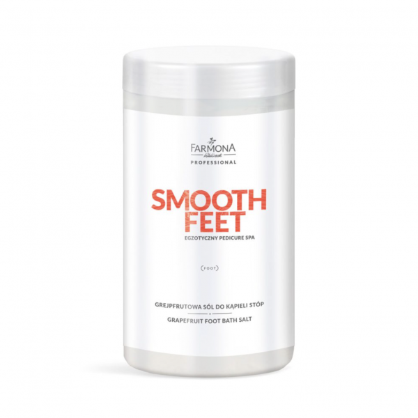 Sales de baño para pies de pomelo, 1400g Farmona Smooth Feet