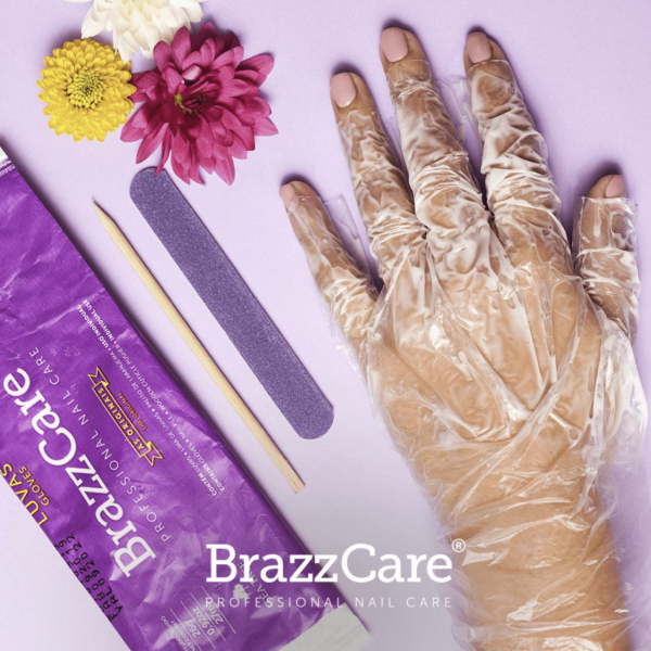 Guantes con crema Brazzcare