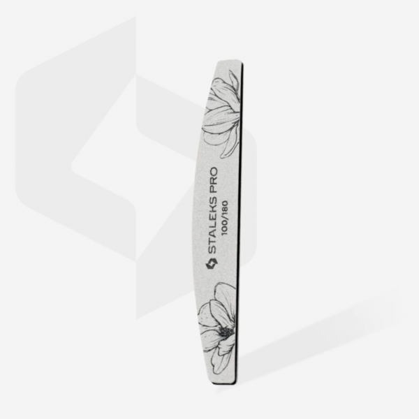 Lima mineral para uñas EXPERT 40 de media luna, grano 100/180 – 1 unidad