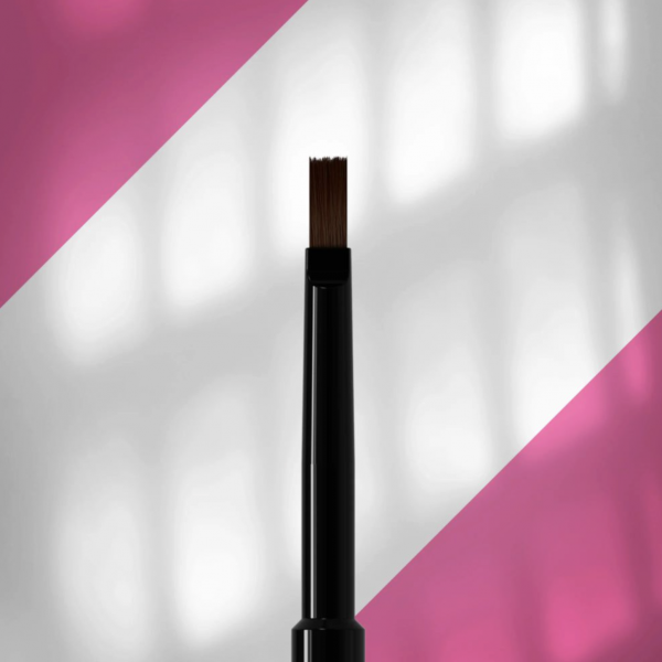 Pincel profesional Staleks Expert para modelado de gel – forma recta – anchura 5 mm/longitud 8.5 mm